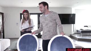 Taboo fucking with petite stepsis and horny stepbro