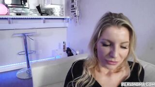 Gorgeous MILF Ashley Fires got fucked on a couch