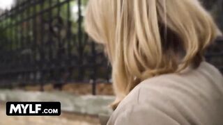 Mackenzie Page Meets Horny Guy On The Streets Of London And Takes Him Home For A Fuck Session - Mylf