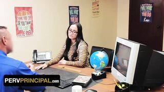 Thick Milf Jazmine Cruz Gets Her Pussy Drilled On The Office Desk - PervPrincipal